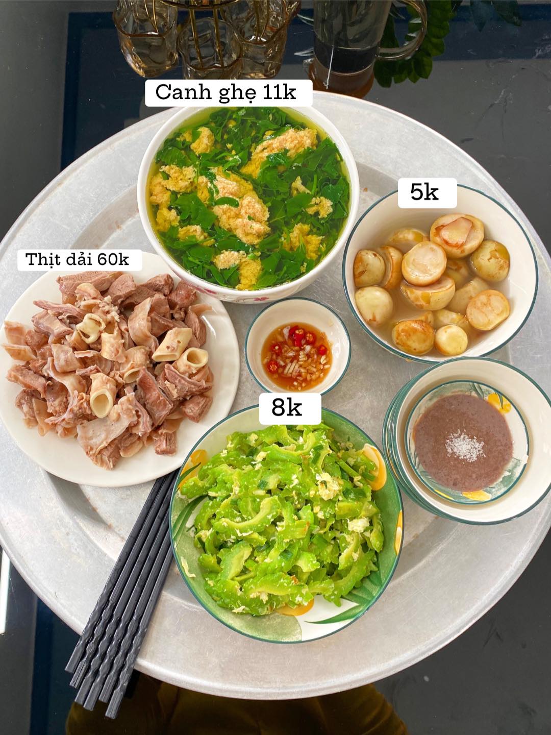 Chỉ với 100k, mẹ đảm Ninh B&igrave;nh "c&acirc;n" hết bữa ăn cho gia đ&igrave;nh 5 người khiến hội chị em rần rần xin b&iacute; k&iacute;p- Ảnh 7.
