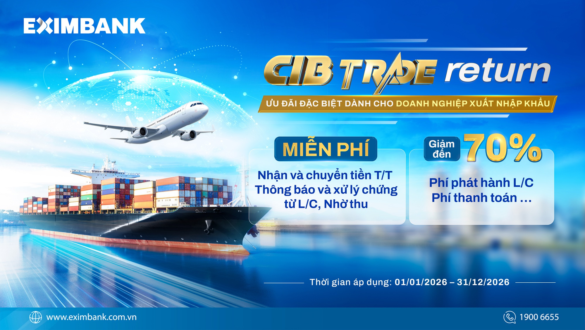 Eximbank triển khai giải ph&aacute;p thanh to&aacute;n quốc tế cho doanh nghiệp lớn v&agrave; FDI - Ảnh 1.