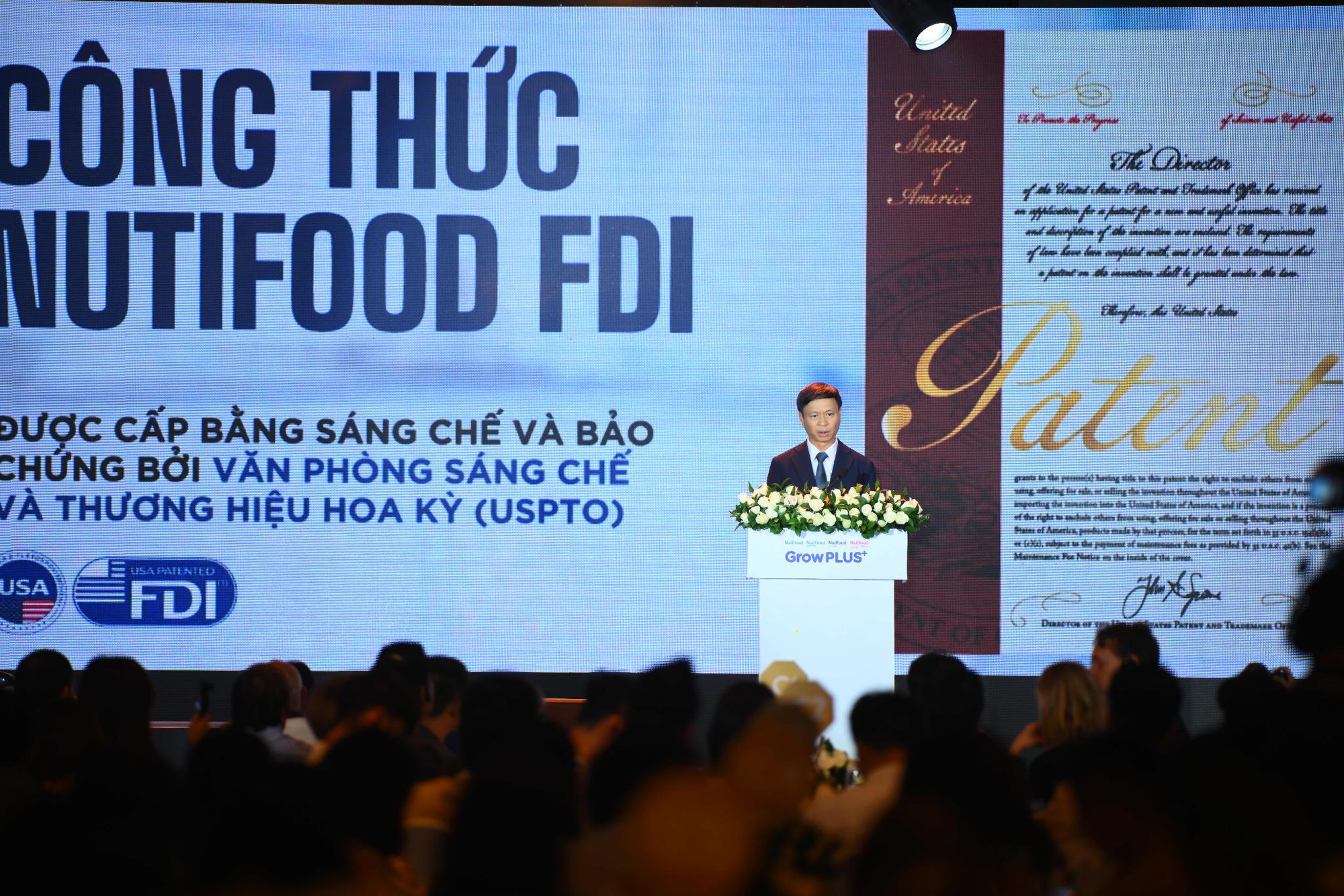 C&ocirc;ng thức Nutifood FDI được USPTO hoa kỳ cấp bằng s&aacute;ng chế- Ảnh 3.