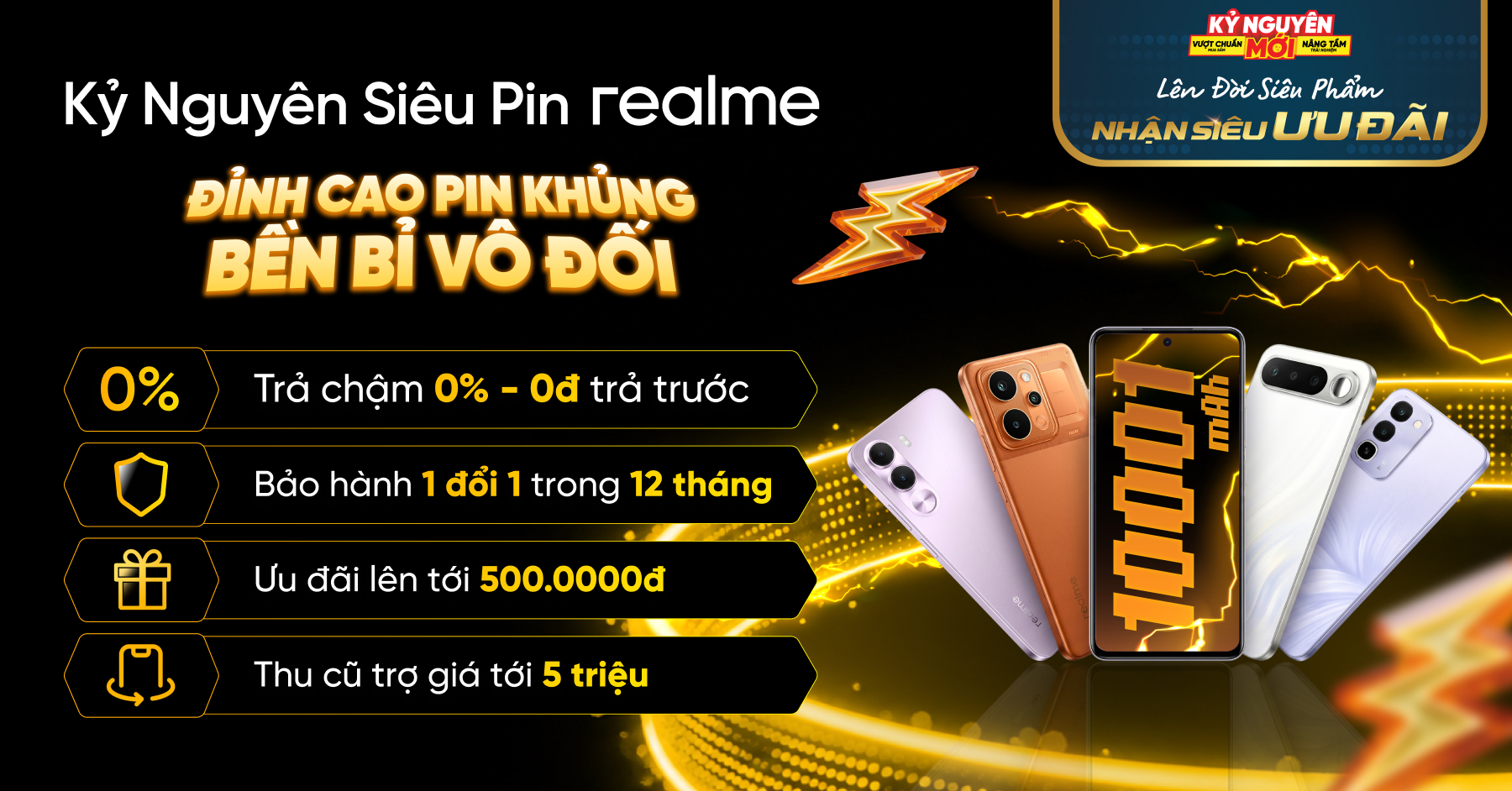 Smartphone pin 5.000mAh đ&atilde; lỗi thời? realme thiết lập "luật chơi" mới với Kỷ nguy&ecirc;n Si&ecirc;u Pin 10.001mAh- Ảnh 4.
