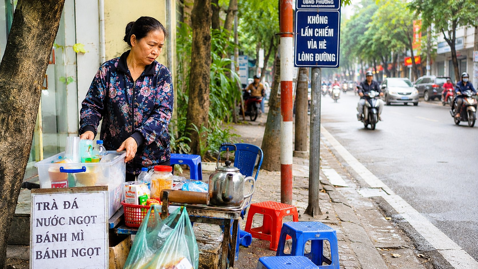 Mẹ H&agrave; Nội chia sẻ: Kh&ocirc;ng được b&aacute;n ở vỉa h&egrave; nữa, t&ocirc;i học l&agrave;m b&aacute;nh tại nh&agrave; ở tuổi 52 v&agrave; nhận ra m&igrave;nh vẫn c&ograve;n nhiều cơ hội để bắt đầu lại- Ảnh 1.