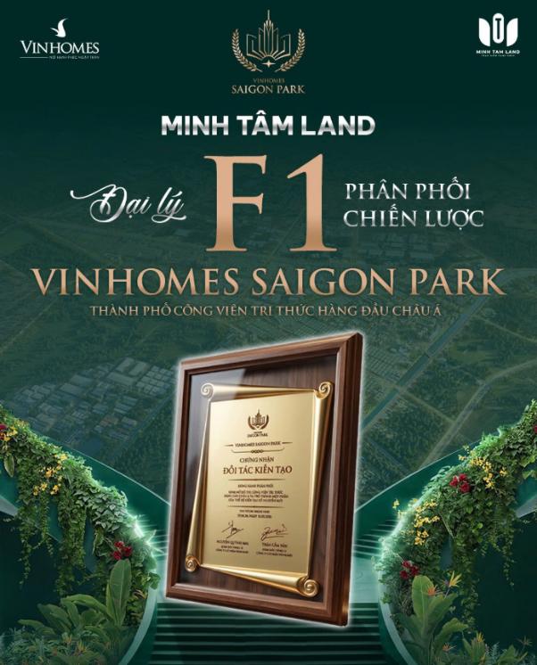 Minh T&acirc;m Land ch&iacute;nh thức trở th&agrave;nh đại l&yacute; F1 ph&acirc;n phối Vinhomes Saigon Park- Ảnh 2.