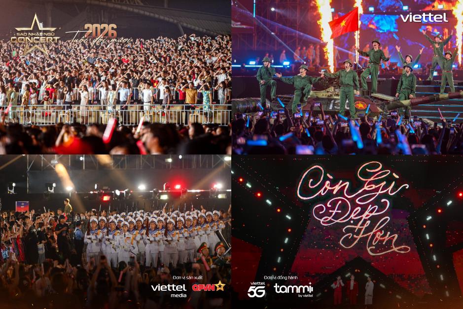 Vẻ đẹp người l&iacute;nh t&aacute;i hiện đầy cảm x&uacute;c tại &ldquo;Sao Nhập Ngũ Concert 2026&rdquo;- Ảnh 4.