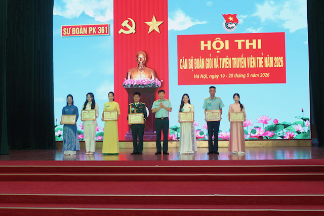 Tuổi trẻ Sư đo&agrave;n 361 bản lĩnh, s&aacute;ng tạo, xung k&iacute;ch trong thực hiện nhiệm vụ - Ảnh 9.