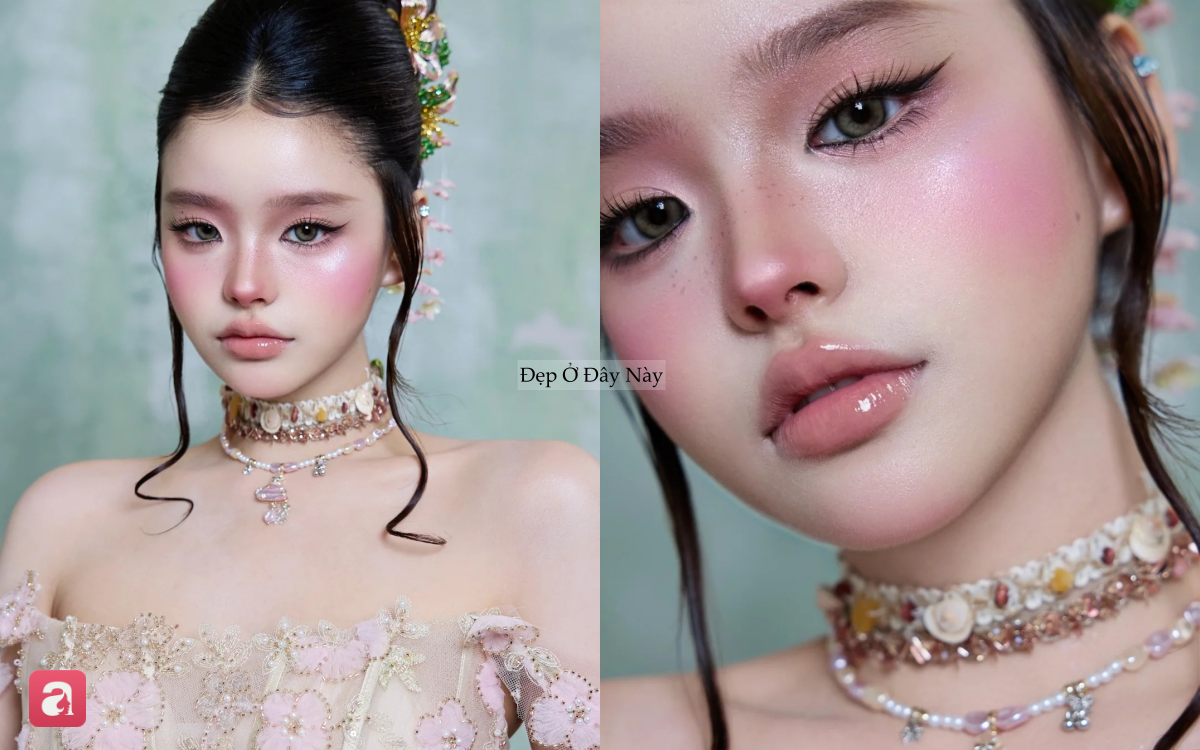 Từ makeup tới váy áo, tạo hình của Jisoo tại Met Gala bị "copy" hàng loạt - Ảnh 3.
