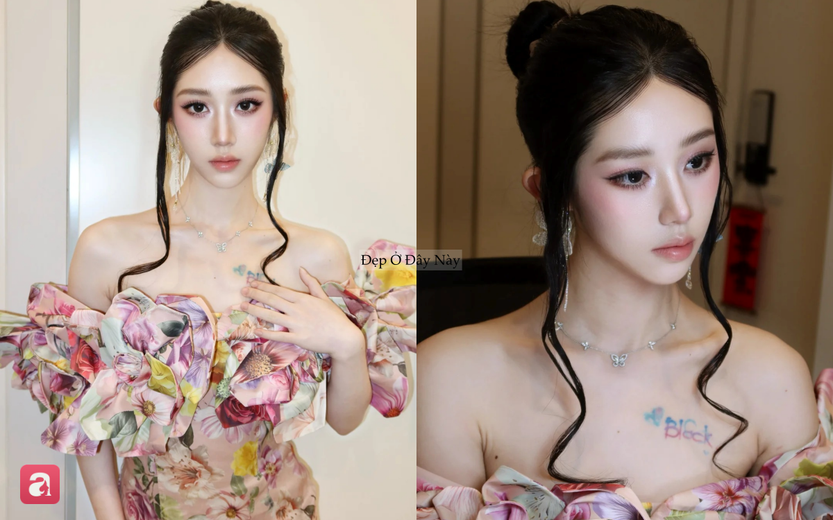 Từ makeup tới váy áo, tạo hình của Jisoo tại Met Gala bị "copy" hàng loạt - Ảnh 6.