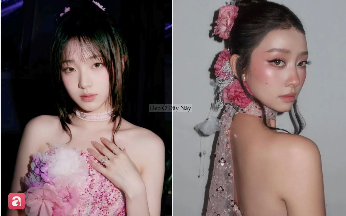 Từ makeup tới váy áo, tạo hình của Jisoo tại Met Gala bị "copy" hàng loạt - Ảnh 7.