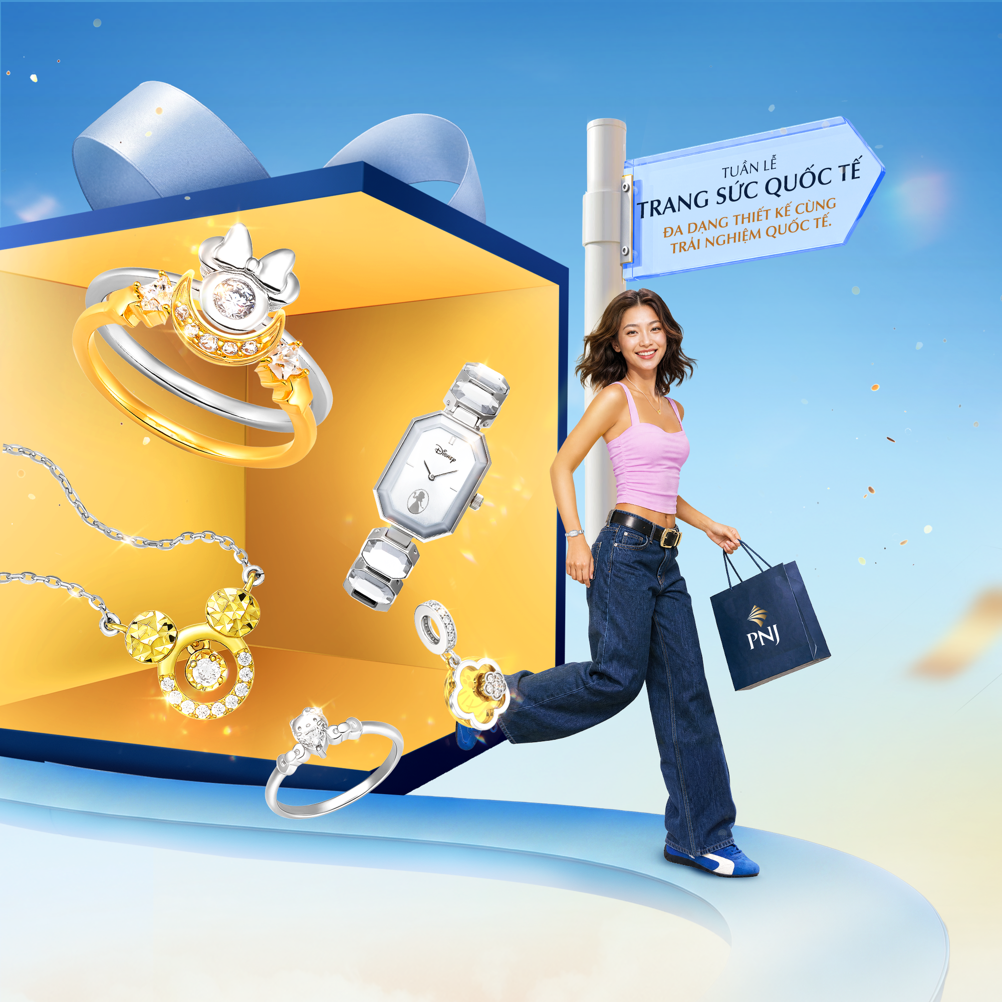 Bắt nhịp xu hướng to&agrave;n cầu c&ugrave;ng Tuần lễ Trang sức Quốc tế PNJ - Ảnh 1.