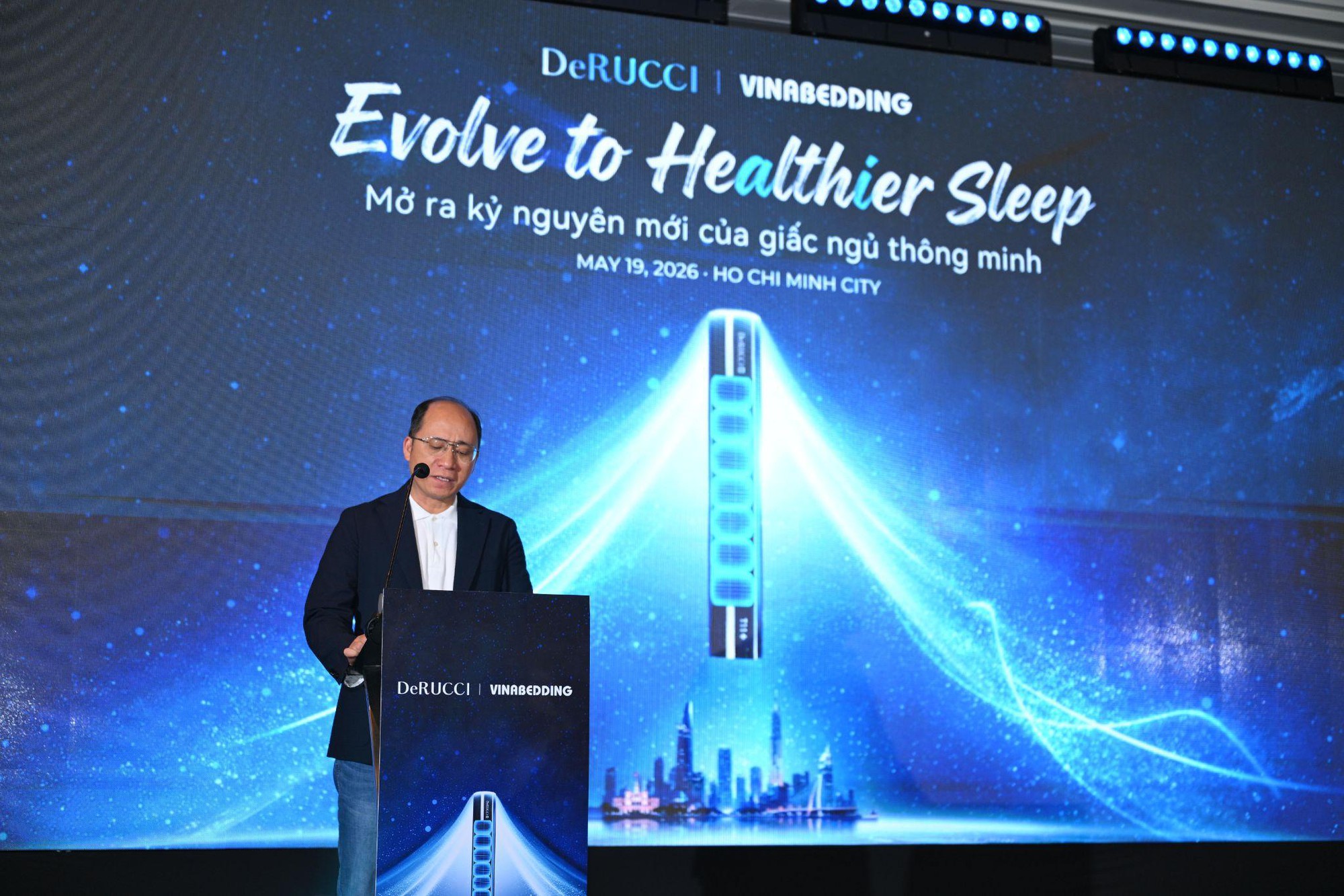DeRUCCI VINABEDDING  ra mắt Hệ thống chăm s&oacute;c giấc ngủ th&ocirc;ng minh ứng dụng AI - Ảnh 1.