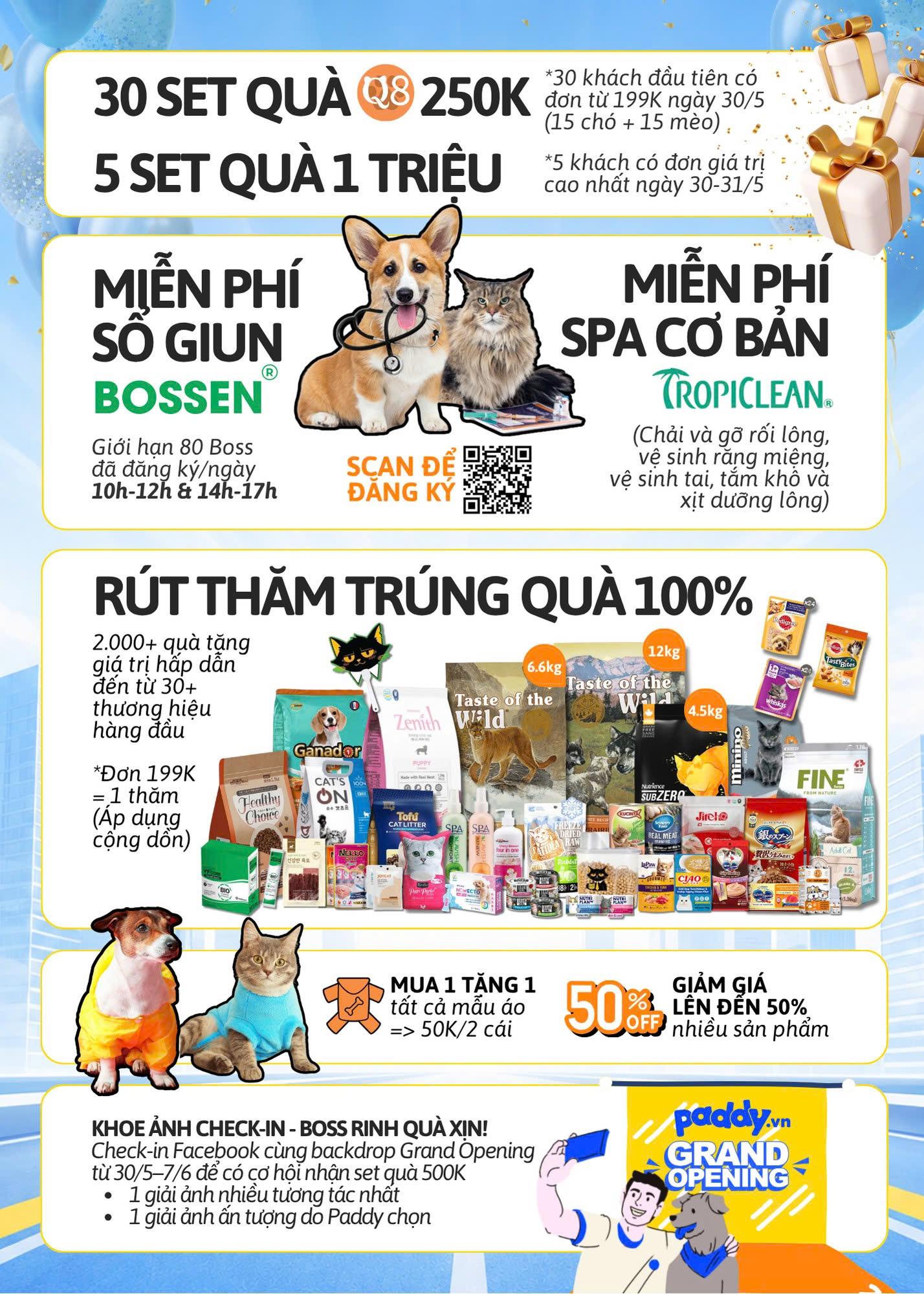 Paddy Pet Shop khai trương Chi nh&aacute;nh 5: Cửa h&agrave;ng mới toanh - săn nhanh deal xịn- Ảnh 2.