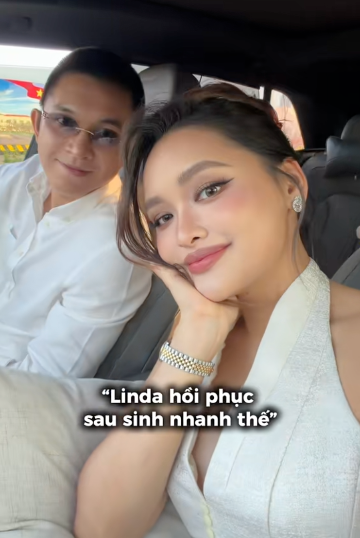 Linda Ng&ocirc; l&agrave;m mẹ bỉm vẫn sang chảnh hết nấc, nh&igrave;n Phong Đạt chăm con mới hiểu v&igrave; sao c&ocirc; hồi phục nhanh đến vậy- Ảnh 4.