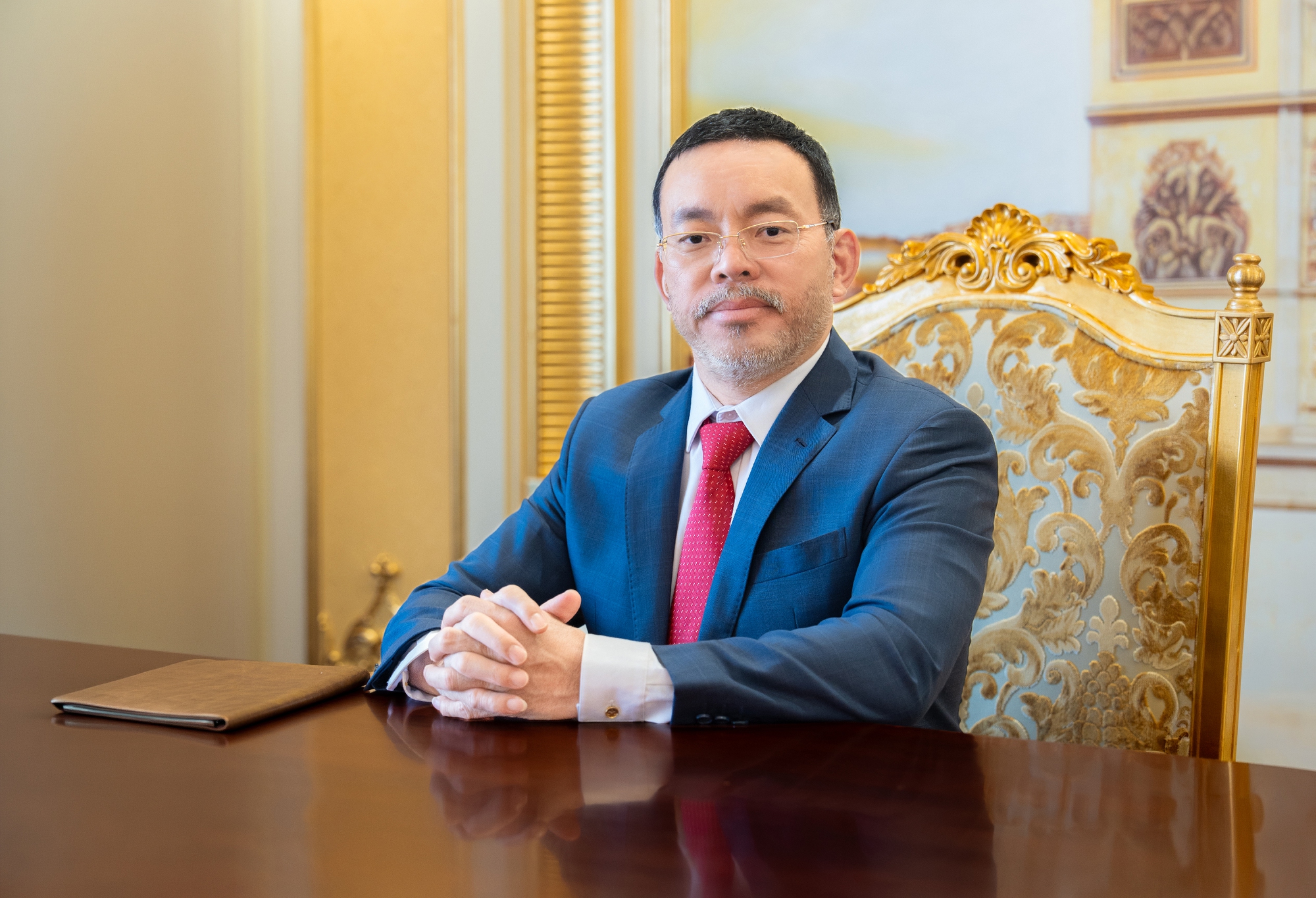 Nh&agrave; s&aacute;ng lập Lương Tr&iacute; Th&igrave;n n&oacute;i về kh&aacute;t vọng của BLUEMARQ GROUP trong kỷ nguy&ecirc;n ph&aacute;t triển mới - Ảnh 1.