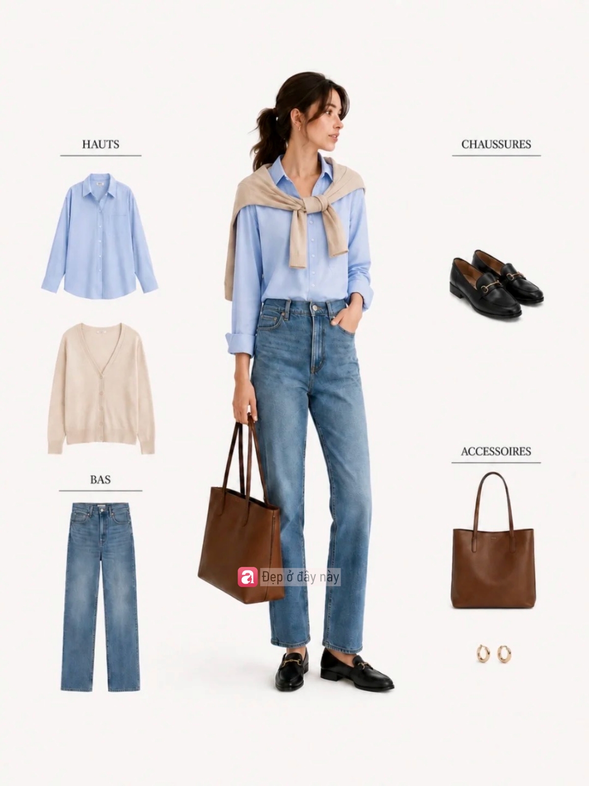 Kiểu cardigan nhẹ t&ecirc;nh n&agrave;y đang được phụ nữ c&ocirc;ng sở mặc từ s&aacute;ng đi l&agrave;m đến tối đi c&agrave; ph&ecirc;- Ảnh 7.