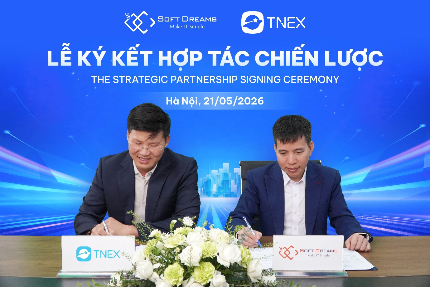 TNEX hợp t&aacute;c SOFTDREAMS th&uacute;c đẩy tiếp cận vốn số cho người kinh doanh - Ảnh 1.