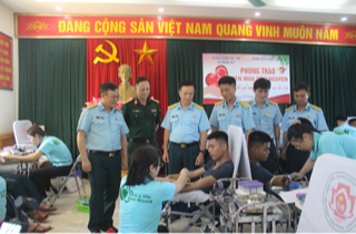 Sư đoàn 361: Ngày Hội hiến máu tình nguyện của cán bộ chiến sỹ - Ảnh 2.