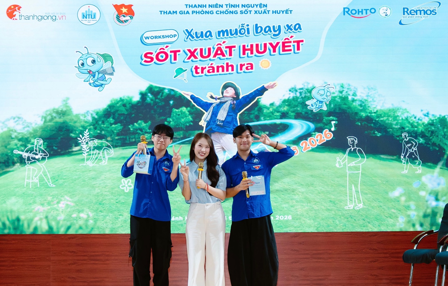 Remos k&iacute;ch hoạt chiến dịch &ldquo;Khoe M&ugrave;a H&egrave; Xanh Rực Rỡ&rdquo; 2026 v&agrave; workshop: &ldquo;Xua Muỗi Bay Xa, Sốt Xuất Huyết Tr&aacute;nh Ra&rdquo; - Ảnh 3.