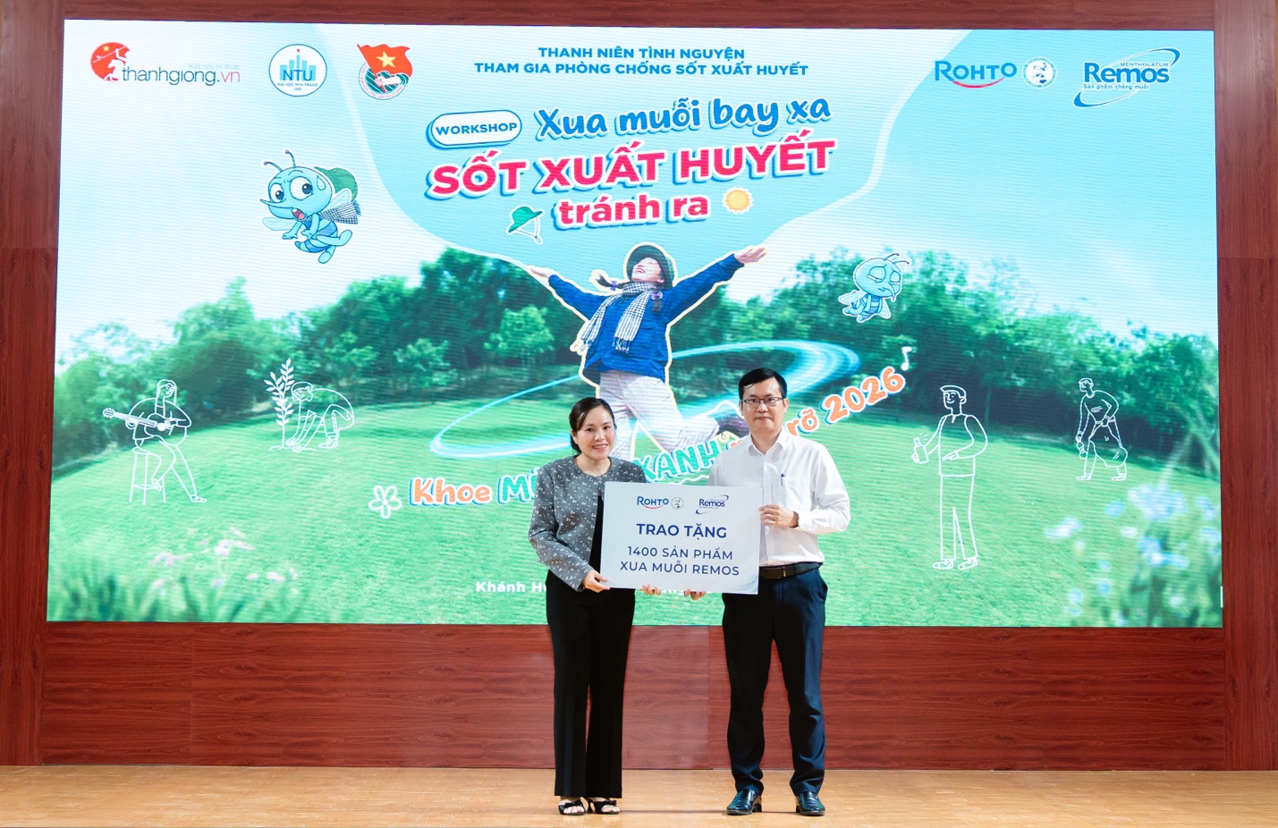 Remos k&iacute;ch hoạt chiến dịch &ldquo;Khoe M&ugrave;a H&egrave; Xanh Rực Rỡ&rdquo; 2026 v&agrave; workshop: &ldquo;Xua Muỗi Bay Xa, Sốt Xuất Huyết Tr&aacute;nh Ra&rdquo; - Ảnh 5.