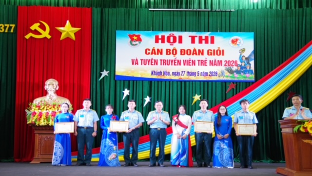 Sư đo&agrave;n 377 tổ chức Hội thi c&aacute;n bộ Đo&agrave;n giỏi v&agrave; Tuy&ecirc;n truyền vi&ecirc;n trẻ năm 2026 - Ảnh 1.