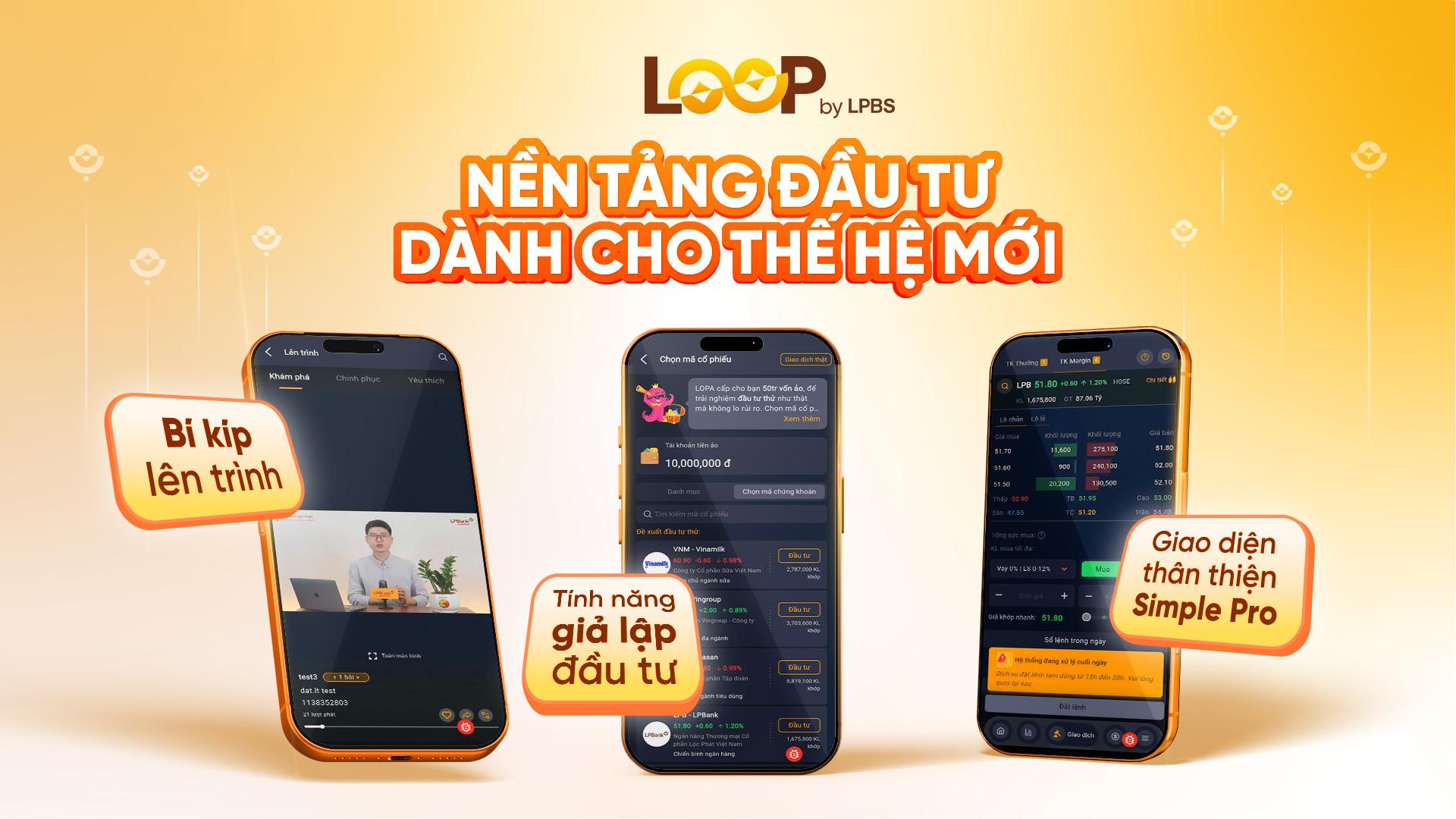 Loop by LPBS: Nền tảng đầu tư &ldquo;SimplePro&rdquo; hướng tới thế hệ nh&agrave; đầu tư mới - Ảnh 1.