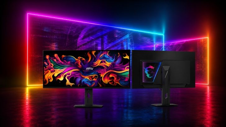 MSI đem m&agrave;n h&igrave;nh QD-OLED 32 inch, chuyển nhanh 3 chế độ 4K 2K Full HD - Ảnh 1.