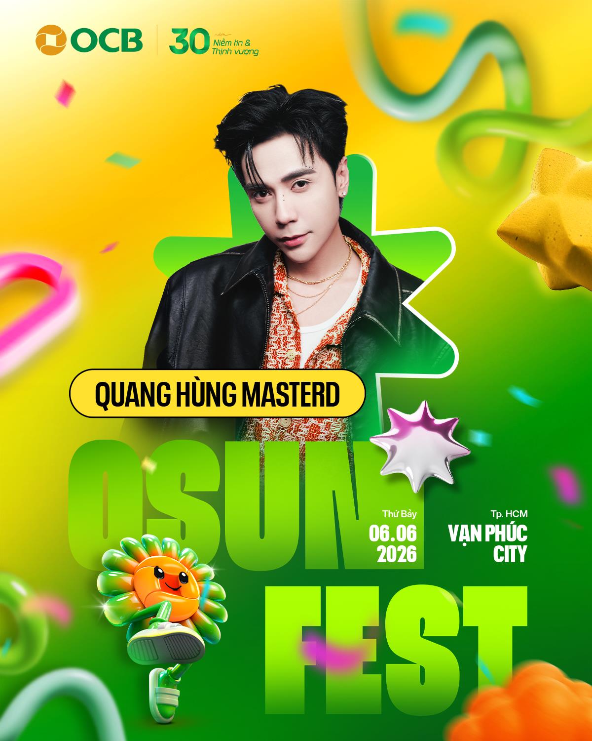 SOOBIN - UPRIZE, HIEUTHUHAI - Ph&aacute;p Kiều c&ugrave;ng xuất hiện, fan r&aacute;o riết săn v&eacute; OSUNFEST 2026- Ảnh 2.