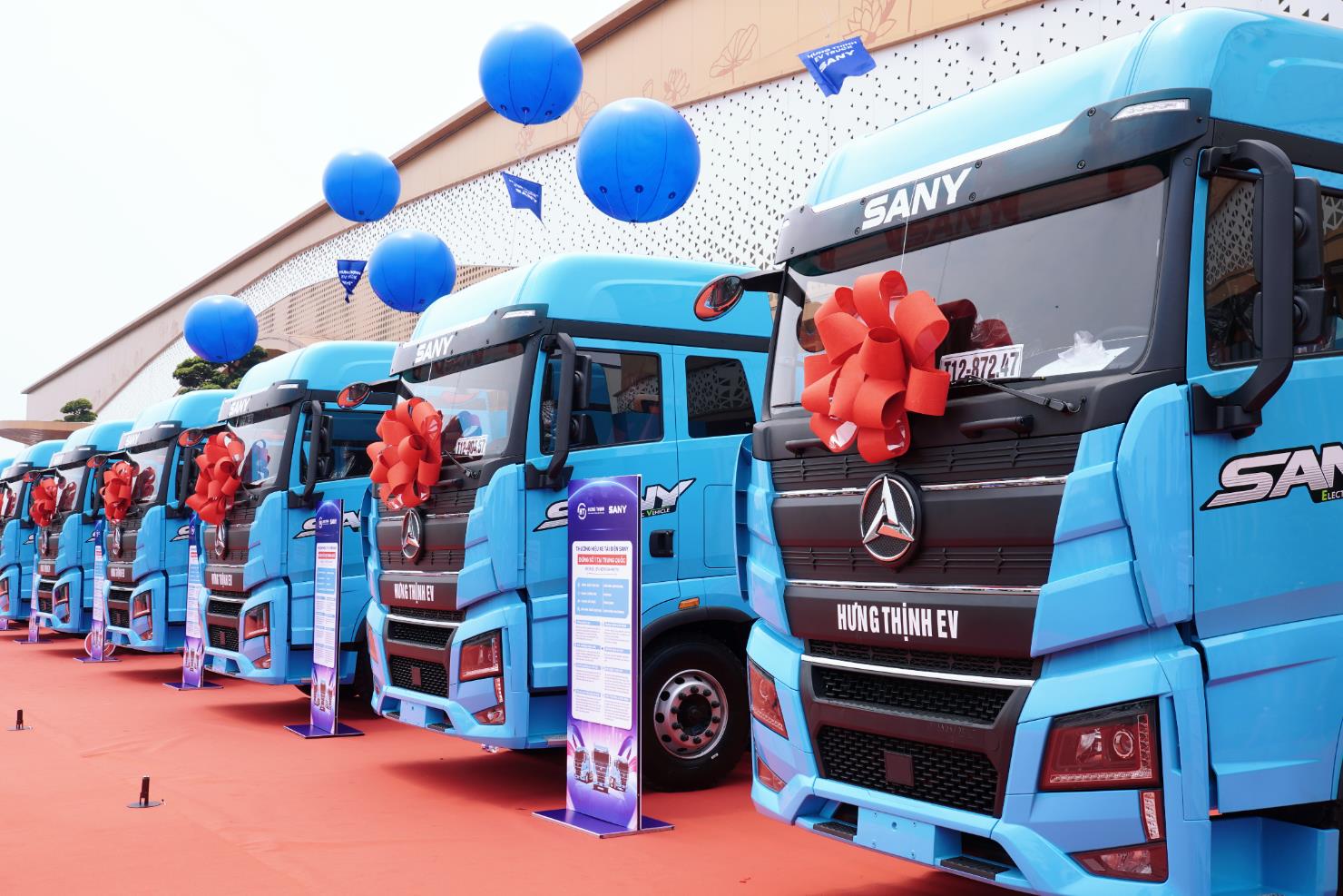 SANY hợp t&aacute;c Hưng Thịnh EV Truck ph&acirc;n phối xe tải điện Việt Nam- Ảnh 2.