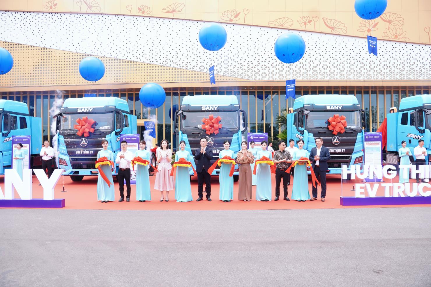 SANY hợp t&aacute;c Hưng Thịnh EV Truck ph&acirc;n phối xe tải điện Việt Nam- Ảnh 3.