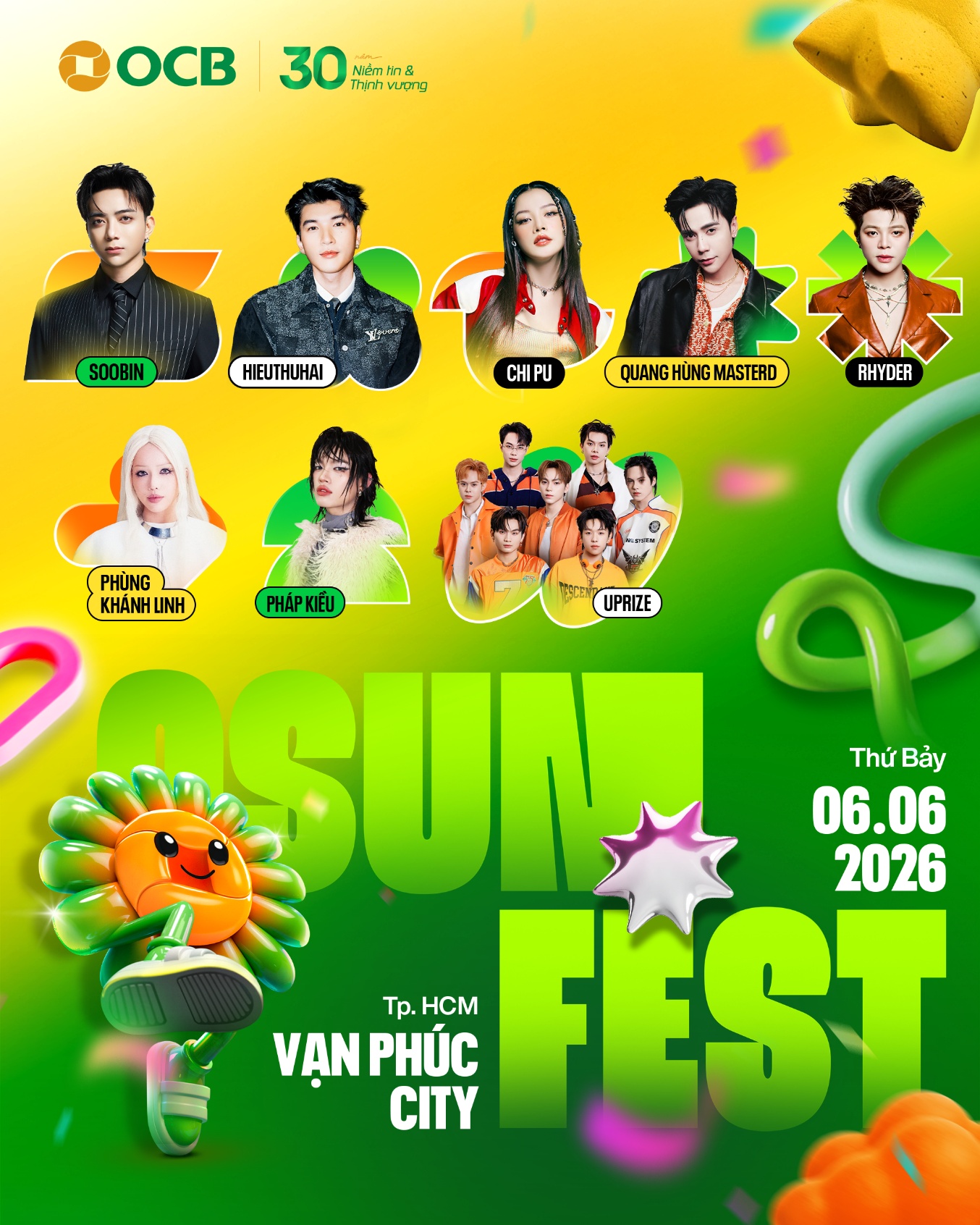 SOOBIN - UPRIZE, HIEUTHUHAI - Ph&aacute;p Kiều c&ugrave;ng xuất hiện, fan r&aacute;o riết săn v&eacute; OSUNFEST 2026- Ảnh 5.