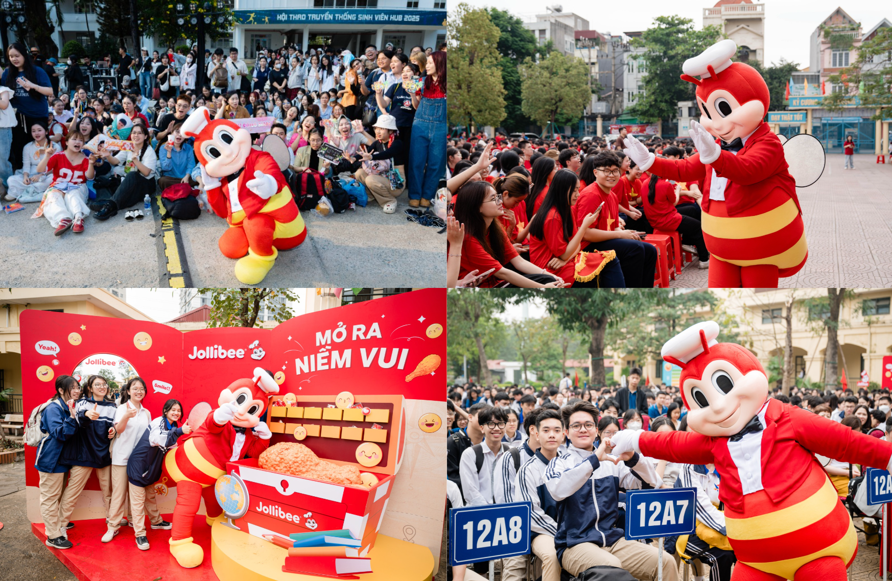 Ch&uacute; Ong Jollibee mang niềm vui &ldquo;The Jolly School - Yah! Mở Ra Niềm Vui&rdquo; - Ảnh 1.