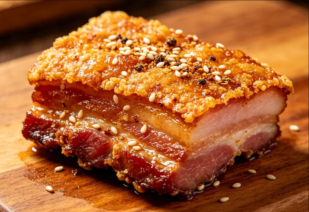 Thịt ba chỉ quay gi&ograve;n rụm: Nắm vững c&aacute;c bước quan trọng n&agrave;y để c&oacute; được lớp da v&agrave;ng n&acirc;u, gi&ograve;n tan- Ảnh 9.