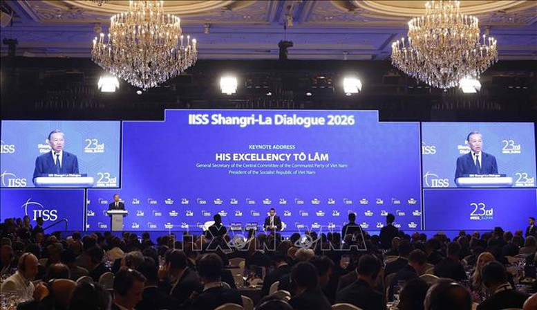 Bế mạc Đối thoại Shangri-La lần thứ 23: Dấu ấn Việt Nam v&agrave; tiếng n&oacute;i v&igrave; h&ograve;a b&igrave;nh, an ninh, ph&aacute;t triển- Ảnh 1.
