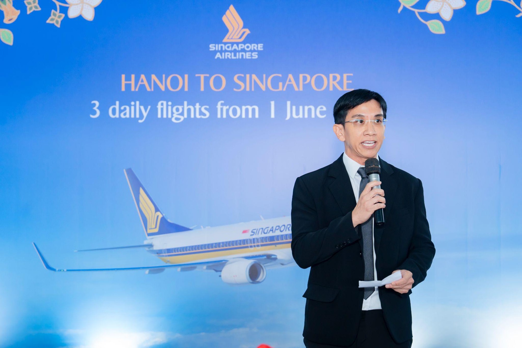 Singapore Airlines tăng tần suất khai th&aacute;c chuyến bay H&agrave; Nội &ndash; Singapore - Ảnh 1.