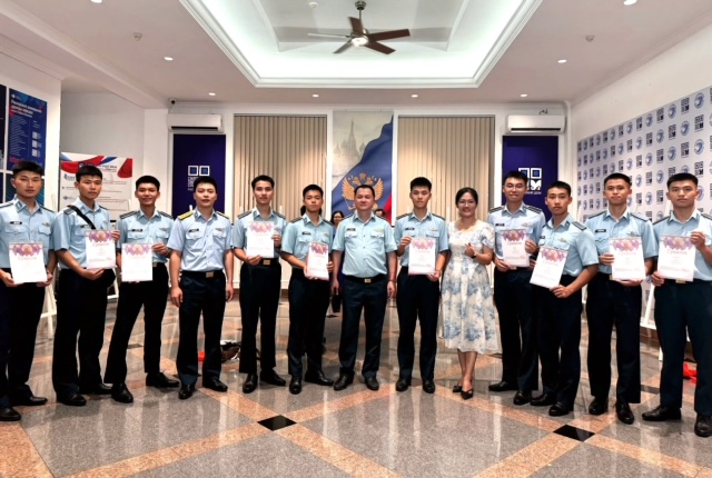Học viện Phòng không-Không quân đoạt 10 giải nhất tại cuộc thi Olympic tiếng Nga toàn quốc năm 2026 - Ảnh 2.