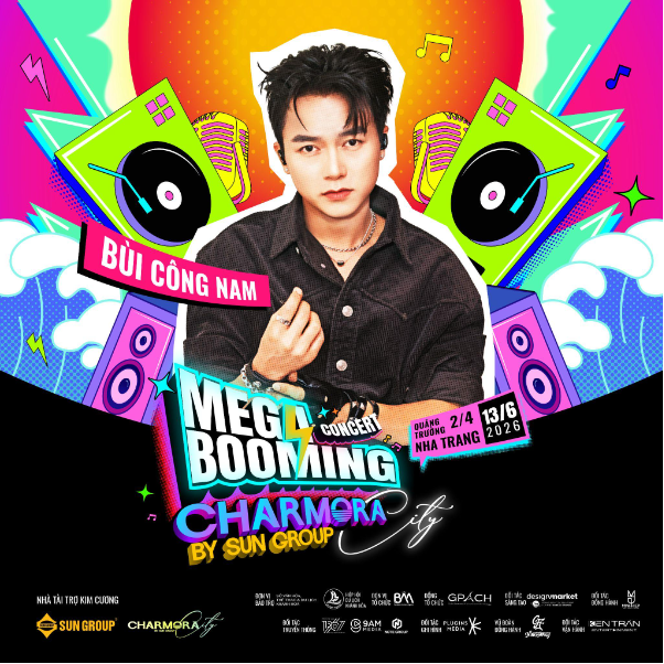 Mega Booming - Charmora City: Sẵn s&agrave;ng b&ugrave;ng nổ với 18 nghệ sĩ "khủng" v&agrave;o ng&agrave;y 13/6 - Ảnh 2.