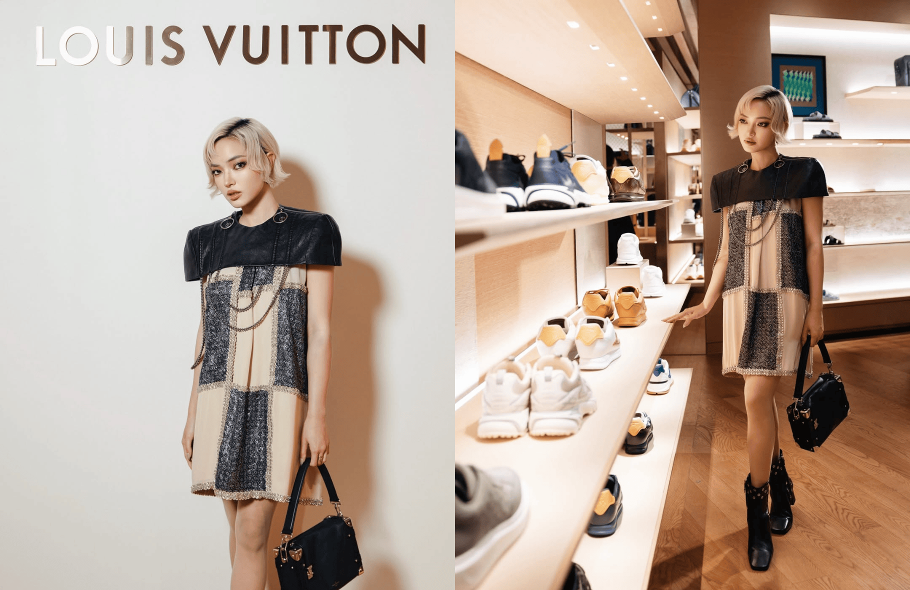 Lưu Diệc Phi, Ch&acirc;u B&ugrave;i v&agrave; T&oacute;c Ti&ecirc;n c&ugrave;ng lựa chọn một thiết kế t&uacute;i từ Louis Vuitton - Ảnh 10.