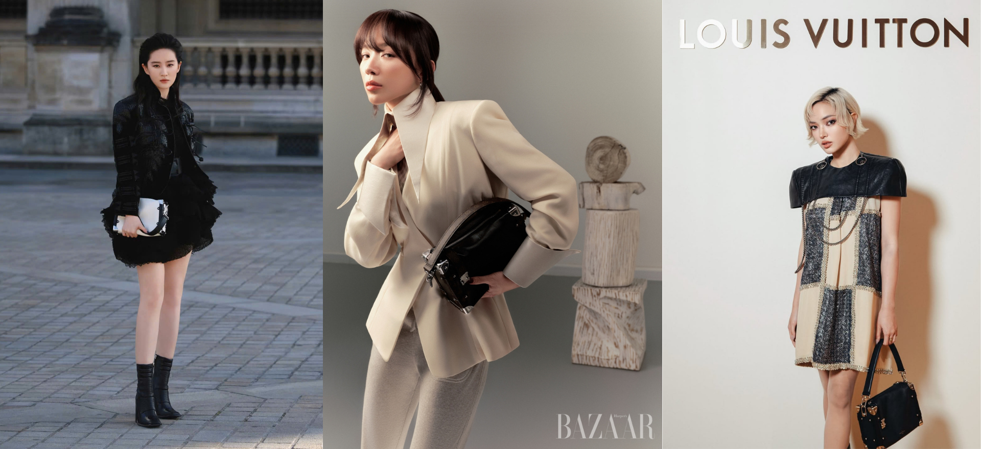 Lưu Diệc Phi, Ch&acirc;u B&ugrave;i v&agrave; T&oacute;c Ti&ecirc;n c&ugrave;ng lựa chọn một thiết kế t&uacute;i từ Louis Vuitton - Ảnh 1.