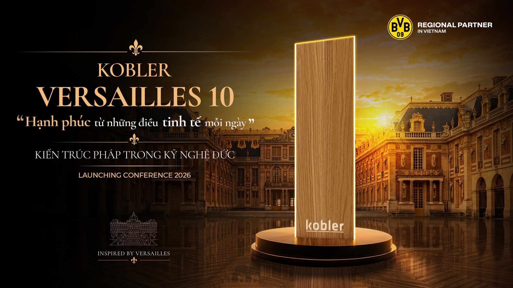 Kobler Versailles 10 Hạnh ph&uacute;c đến từ những điều tinh tế mỗi ng&agrave;y - Ảnh 2.