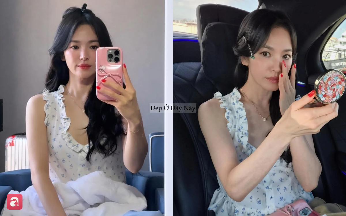 Nữ thần du lịch gọi tên Song Hye Kyo: Outfit đơn giản mà ảnh nào cũng triệu like - Ảnh 4.