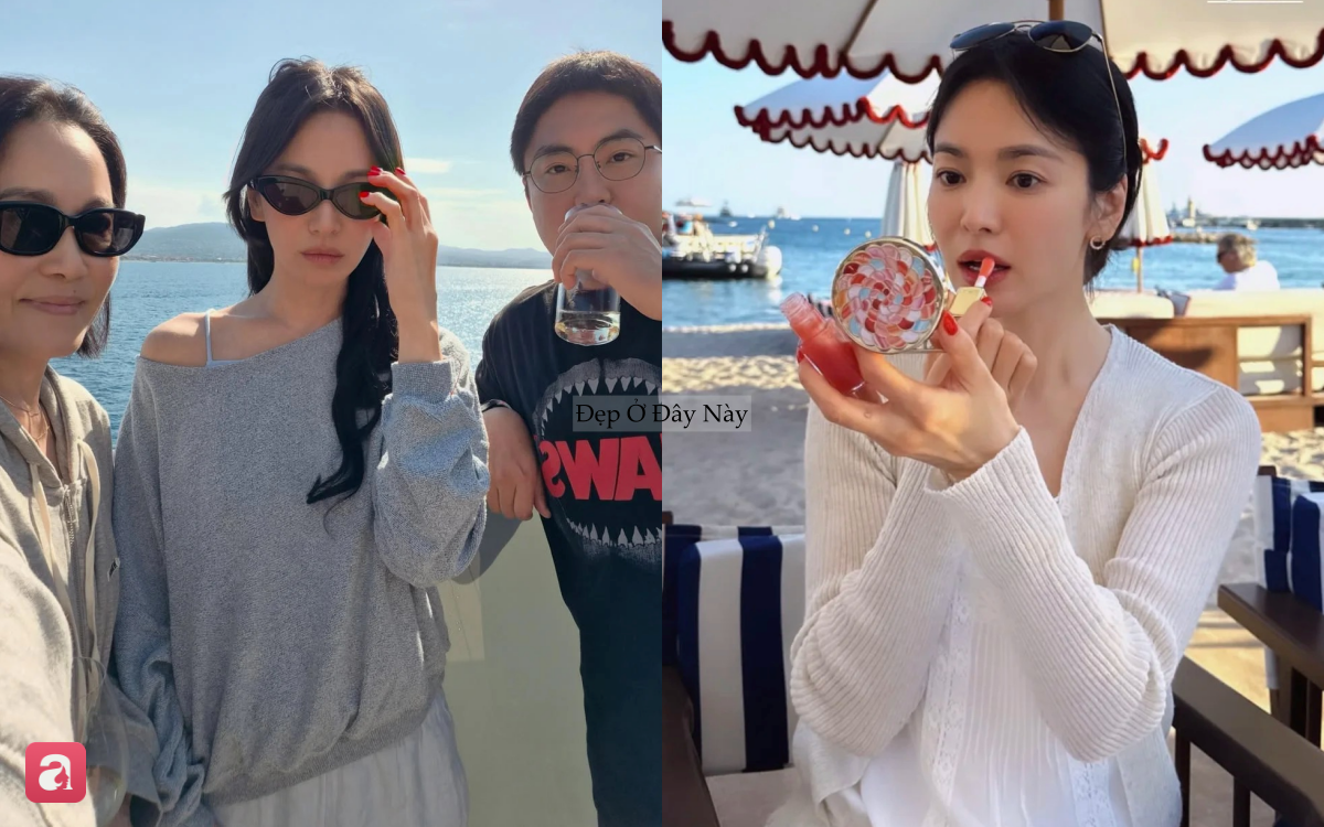 Nữ thần du lịch gọi tên Song Hye Kyo: Outfit đơn giản mà ảnh nào cũng triệu like - Ảnh 5.