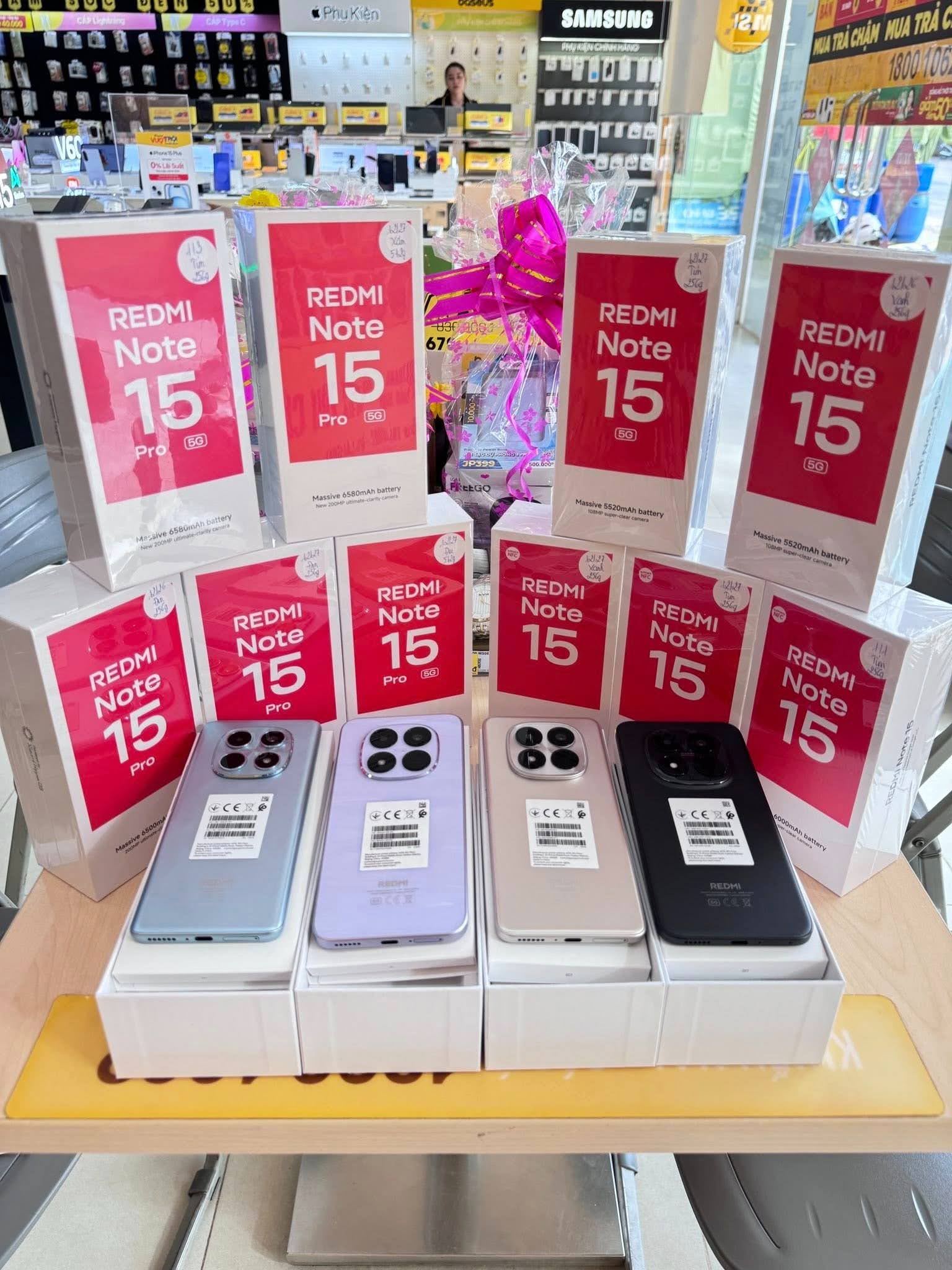 REDMI Note 15 Series chỉ từ 5,99 triệu, hiệu năng bền vững cho hơn 6 năm sử dụng- Ảnh 3. REDMI Note 15 Series chỉ từ 5,99 triệu, hiệu năng bền vững cho hơn 6 năm sử dụng- Ảnh 3.