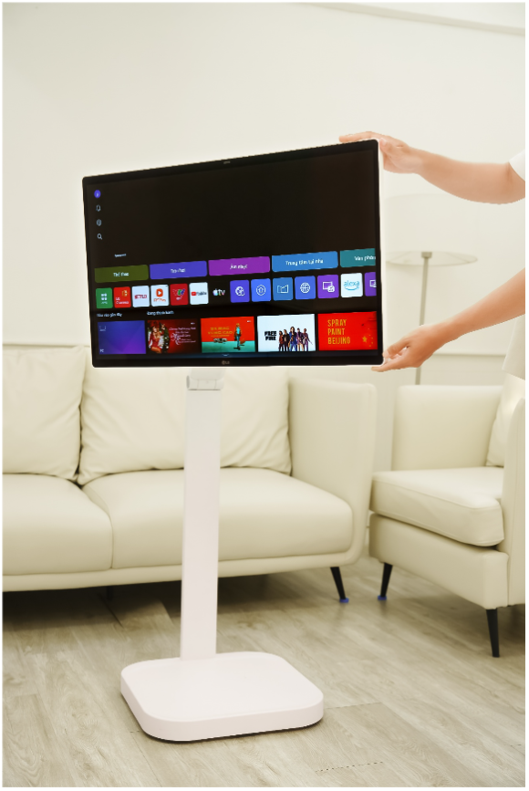 LG Smart Monitor Swing - M&agrave;n h&igrave;nh s&aacute;ng tạo gắn kết gia đ&igrave;nh trẻ- Ảnh 4.