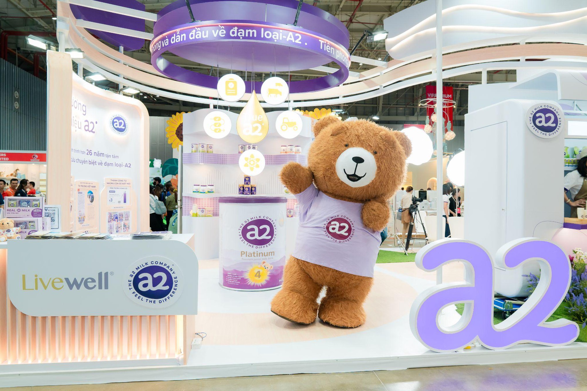 Không gian trải nghiệm ấn tượng của a2® tại VietBaby Fair 2026 mùa Quốc tế Thiếu nhi- Ảnh 1. Không gian trải nghiệm ấn tượng của a2® tại VietBaby Fair 2026 mùa Quốc tế Thiếu nhi- Ảnh 1.