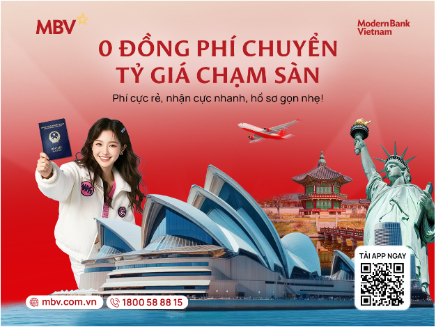 Gỡ bỏ nỗi lo phí chuyển tiền du học: MBV hỗ trợ phụ huynh miễn 100% phí giao dịch quốc tế- Ảnh 2. Gỡ bỏ nỗi lo phí chuyển tiền du học: MBV hỗ trợ phụ huynh miễn 100% phí giao dịch quốc tế- Ảnh 2.