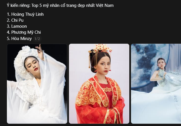 5 mỹ nh&acirc;n cổ trang đẹp nhất Việt Nam: Ho&agrave; Minzy g&acirc;y b&atilde;o quốc tế, Chi Pu x&eacute; truyện bước ra nhưng biểu tượng phải l&agrave; c&aacute;i t&ecirc;n n&agrave;y - Ảnh 1.