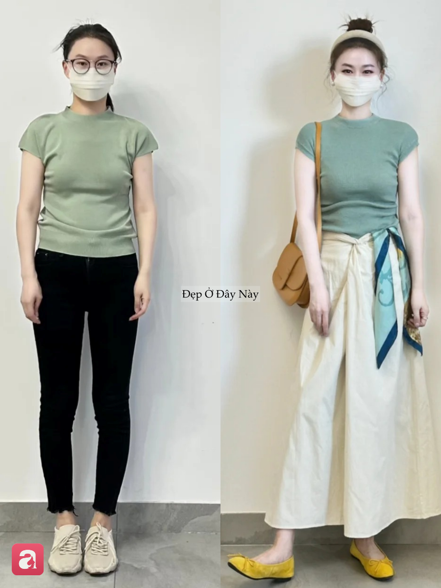 Nhìn loạt ảnh này mới hiểu: Phối đồ đúng cách giúp bạn trẻ ra 5 tuổi! - Ảnh 2.