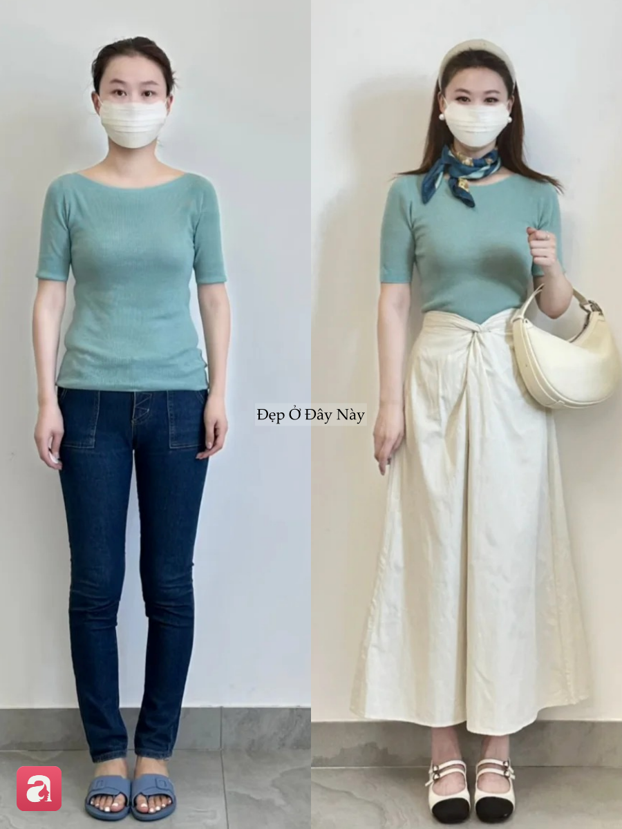 Nhìn loạt ảnh này mới hiểu: Phối đồ đúng cách giúp bạn trẻ ra 5 tuổi! - Ảnh 3.