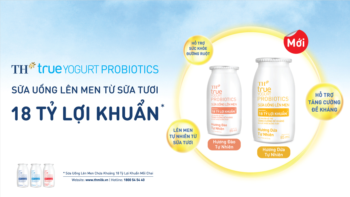 Tập đo&agrave;n TH ra mắt Sữa Uống L&ecirc;n Men Hương Đ&agrave;o Tự Nhi&ecirc;n v&agrave; Hương Dứa Tự Nhi&ecirc;n- Ảnh 1.