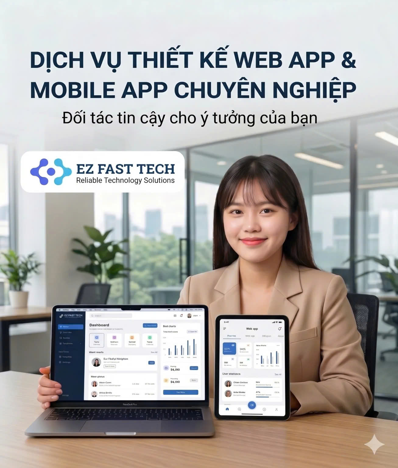 H&agrave;nh tr&igrave;nh mang ti&ecirc;u chuẩn c&ocirc;ng nghệ to&agrave;n cầu về Việt Nam của EZ Fast Tech - Ảnh 1.