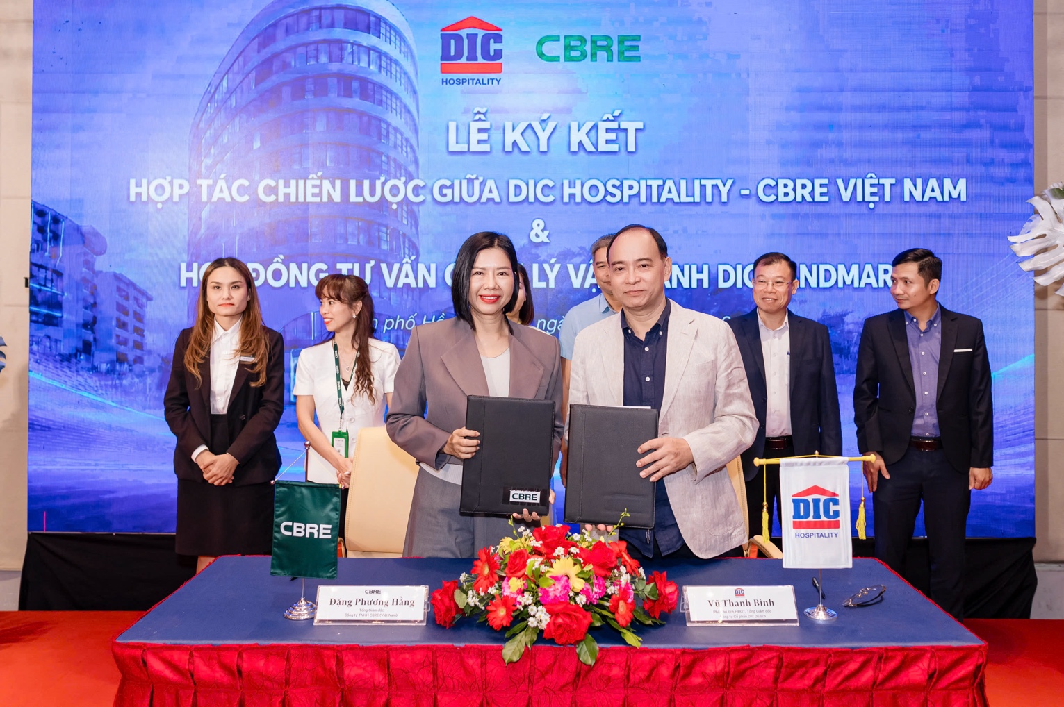 DIC Hospitality v&agrave; CBRE Việt Nam k&yacute; kết hợp t&aacute;c chiến lược- Ảnh 1.