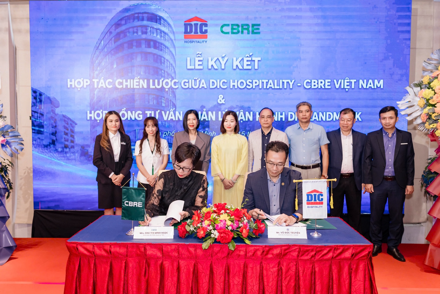 DIC Hospitality v&agrave; CBRE Việt Nam k&yacute; kết hợp t&aacute;c chiến lược- Ảnh 2.